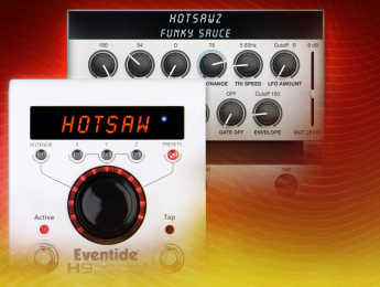 Eventide Hotsawz, el nuevo algoritmo sintetizador para el multiefectos H9
