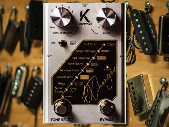 Keyztone EXchanger, un pedal que cambia las pastillas de la guitarra de forma virtual