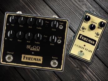 Ya están disponibles los pedales BE-OD Deluxe y Golden Pearl de Friedman