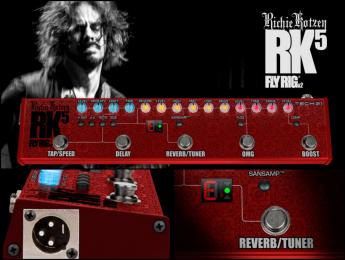 Tech 21 actualiza el multiefectos Richie Kotzen Signature Fly Rig RK5 con nuevas funciones