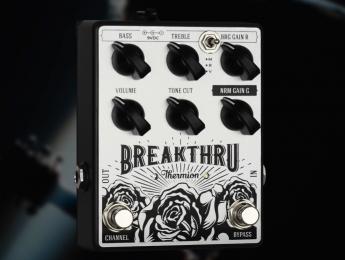 Thermion Breakthru, un pedal con dos canales de overdrive estilo Vox AC30