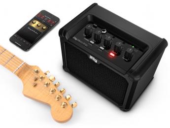iRig Micro Amp de IK Multimedia, amplificador portátil de 15W con interfaz iOS/USB