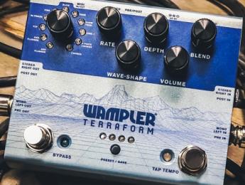 Wampler Terraform, 11 efectos de modulación en un solo pedal