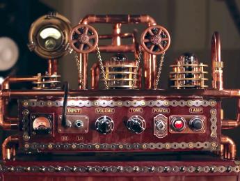 Si Julio Verne hubiera diseñado un amplificador, se parecería a este