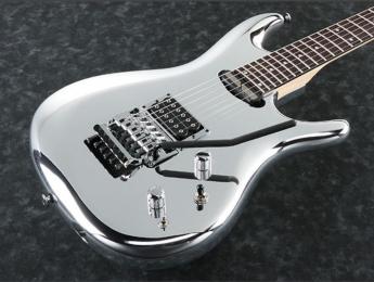 JS1CR, la Joe Satriani Chrome Boy con cuerpo cromado vuelve al catálogo de Ibanez