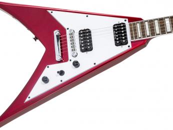 Nuevo acabado Candy Apple Red para la Jackson X Series Scott Ian King V KVXT