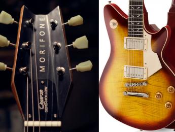 Con su innovadora pala Aileron, el modelo Quarzo de Morifone reinterpreta la Gibson Les Paul del 59