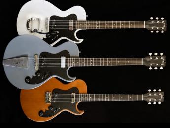 La Folsom de Grez Guitars ofrece un juego de pastillas estilo Tele y Firebird y 3 puentes diferentes