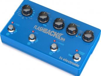 Nuevo Flashback 2 X4 Delay and Looper de TC Electronic con pulsadores sensibles a la presión