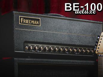 BE100 Deluxe, ya disponible el esperado cabezal estilo Plexi de Friedman