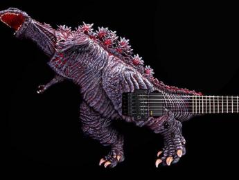 ESP construye una guitarra Godzilla para conmemorar el 65 aniversario del mítico monstruo