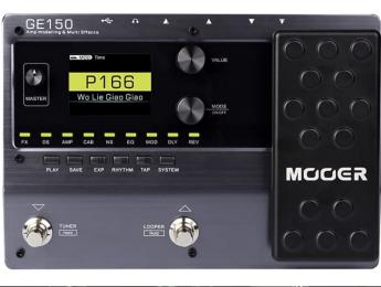 Mooer GE150, el nuevo multiefectos con modelado de amplificadores ya está disponible