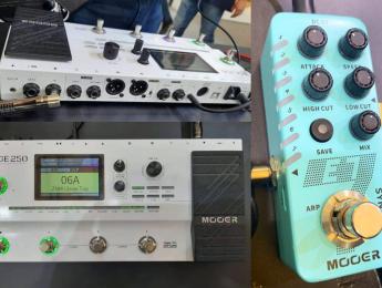 Mooer muestra un prototipo de la GE 250 y un pedal sintetizador en Music China 2019