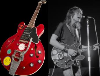 La Gibson Alvin Lee ES-335 '69 Festival' conmemora los 50 años de Woodstock