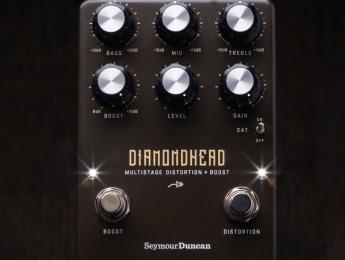 Seymour Duncan Diamondhead, pedal de distorsion + boost orientado al metal y hard rock