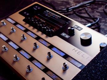 Helix Limited Gold, una edición especial en color dorado de la pedalera de Line 6