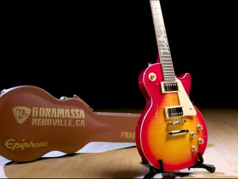 La 7ª Epiphone signature de Joe Bonamassa es esta 1960 Les Paul Standard "Norm Burst"