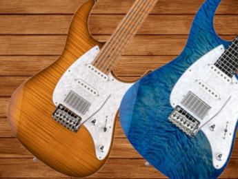 Aquila, la nueva "Stratocaster" de Mayones