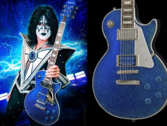 Epiphone Tommy Thayer Electric Blue Les Paul, nueva signature para el guitarrista de Kiss