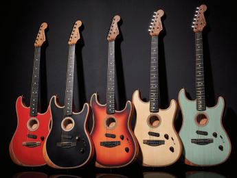 Fender American Acoustasonic, el hibrido de acústica y eléctrica, ahora con forma de Strato