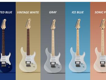 Yamaha añade nuevos colores a la gama Pacifica 112V y a las Silent SLG200S y SLG200N