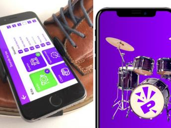 ¿Atarse el móvil al zapato? Añade una batería electrónica a tu pie con la app Stompai