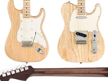 Novedades Fender: American Performer Raw Ash, y mástiles de Palorrosa en la Mod Shop