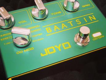 Joyo Baatsin: 8 overdrives clásicos recopilados en un pedal analógico