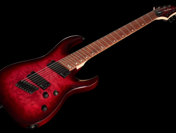 Multiscale: las nuevas guitarras de Harley Benton equipadas con trastes en abanico
