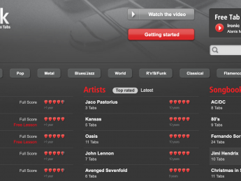 Todas las tablaturas de Mysongbook, gratis hasta el 31 de mayo