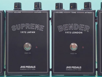 JHS Legends Of Fuzz, recreación de 4 de los pedales de fuzz más famosos de la historia