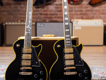 Joe Bonamassa muestra unos prototipos de Epiphone Les Paul Black Beauty