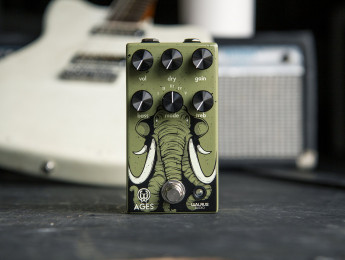 Walrus Audio Ages, pedal de overdrive con cinco modos de clipping de silicio y LED