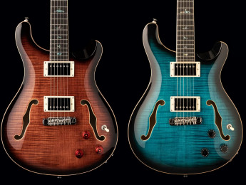 PRS SE Hollowbody II Piezo, la primera de la serie SE con sonido eléctrico y acústico