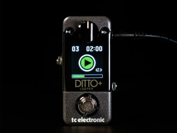 Ditto+, más minutos de loop y pantalla a color en el looper compacto de TC Electronic