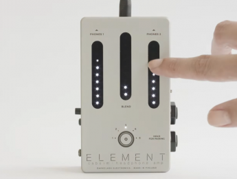 Darkglass Element, un cargador de IR's con salida de auriculares dual y receptor de música Bluetooth