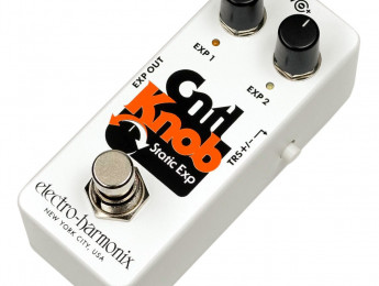 Electro-Harmonix Cntl Knob: Pedal de expresión estático con acceso a dos pre-ajustes