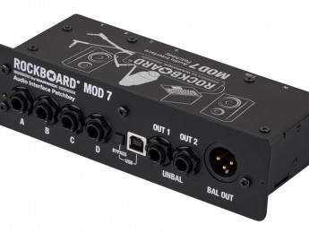 Rockboard MOD 7: convierte tu pedalera habitual en una interfaz de audio