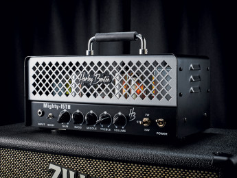 Mighty-15TH, el primer cabezal a válvulas con 15W de potencia de Harley Benton