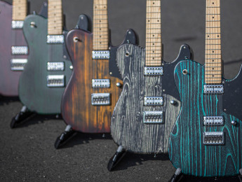 Harley Benton se apunta a los acabados sandblasted con las nuevas TE-90FLT Blast