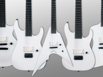 LTD Arctic Metal Series: la nueva colección de guitarras totalmente blancas y otras novedades
