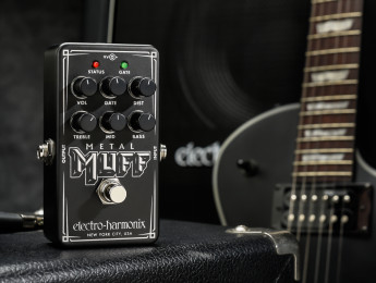 Electro-Harmonix Nano Metal Muff, ahora con EQ de 3 bandas y puerta de ruido