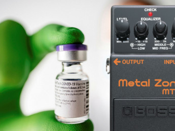 El "chip de la vacuna" del Covid-19 es en realidad el circuito de un Boss Metal Zone MT-2