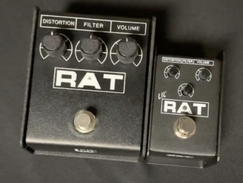 ProCo Lil' Rat, la versión en miniatura del pedal Rat 2