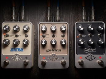 Pedales UAFX, el estreno de Universal Audio en los efectos de suelo para guitarra