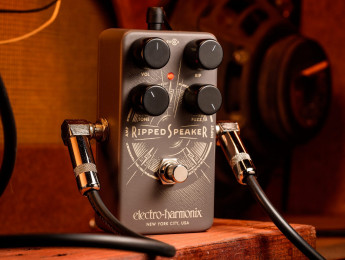 Electro-Harmonix Ripped Speaker y MOP-D10, un nuevo fuzz y una fuente de alimentación para pedales