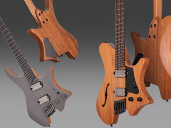 Strandberg anuncia las nuevas guitarras sin pala Sälen Jazz y Boden DR Titanium