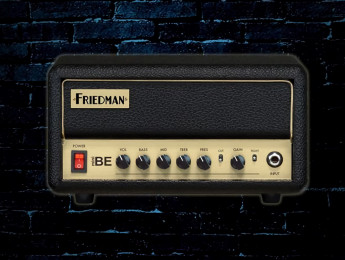 Friedman anuncia el BE-Mini, un pequeño cabezal de 30 W a transistores con bucle de efectos