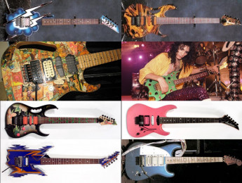 ¿Tienes alguna de estas guitarras de Steve Vai? Ayúdale a reencontrarse con ellas para documentarlas