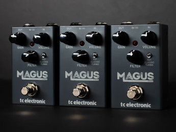 El TC Electronic Magus Pro recrea el operacional LM308 para ofrecer tres distorsiones estilo Rat